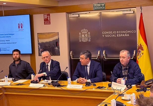UGT FICA participa en un taller temático sobre la subcontratación en el sector de la construcción en la UE